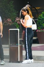 CHANTEL JEFFRIES Leaves Her Hotel in New York 07/18/2021