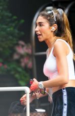 CHANTEL JEFFRIES Leaves Her Hotel in New York 07/18/2021