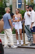 CHANTEL JEFFRIES Out Smoking in West Hollywood 07/16/2021