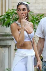 CHANTEL JEFFRIES Out Smoking in West Hollywood 07/16/2021