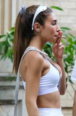 CHANTEL JEFFRIES Out Smoking in West Hollywood 07/16/2021