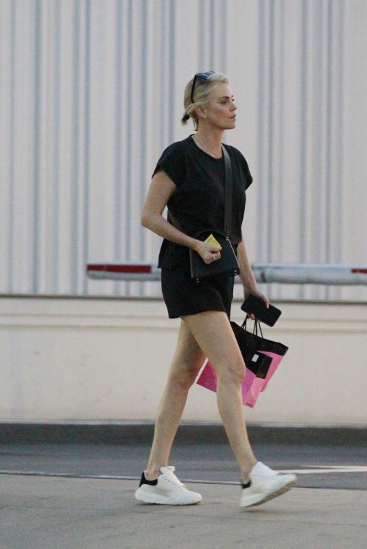 CHARLIZE THERON at Mr Chow