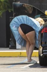 CHARLIZE THERON Out and About in Los Angeles 07/22/2021