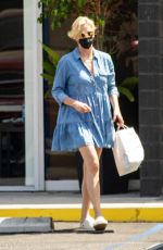 CHARLIZE THERON Out and About in Los Angeles 07/22/2021