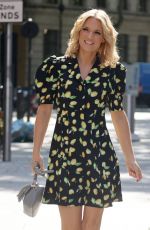 CHARLOTTE HAWKINS Arrives at Smooth Radio in London 07/23/2021