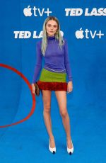 CHARLOTTE LAWRENCE at Ted Lasso Season 2 Premiere in West Hollywood 07/15/2021