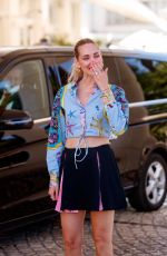 CHIARA FERRAGNI Arrives at Martinez Hotel at 74th Cannes Film Festival 07/09/2021