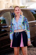 CHIARA FERRAGNI Arrives at Martinez Hotel at 74th Cannes Film Festival 07/09/2021