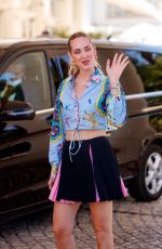 CHIARA FERRAGNI Arrives at Martinez Hotel at 74th Cannes Film Festival 07/09/2021