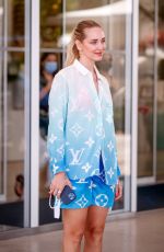 CHIARA FERRAGNI at Martinez Hotel in Cannes 07/08/2021