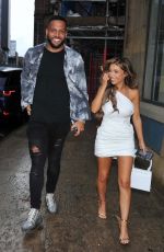 CHLOE ELIZABETH Arrives at Rosso Restaraunt in Manchester 07/12/2021
