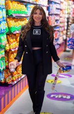 CHLOE FERRY Shopping at Kingdom Of Sweets in Liverpool 07/07/2021