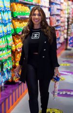 CHLOE FERRY Shopping at Kingdom Of Sweets in Liverpool 07/07/2021