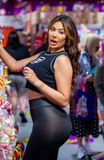 CHLOE FERRY Shopping at Kingdom Of Sweets in Liverpool 07/07/2021