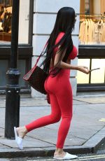 CHLOE KHAN Out and About in London 07/30/201