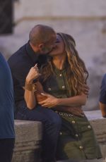 CHRISHELL STAUSE and Jason Oppenheim Out on Vacation in Rome 07/29/2021