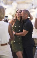 CHRISHELL STAUSE and Jason Oppenheim Out on Vacation in Rome 07/29/2021