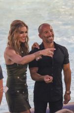 CHRISHELL STAUSE and Jason Oppenheim Out on Vacation in Rome 07/29/2021
