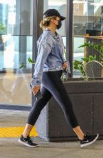 CHRISSY TEIGEN Wearing a Mask Out in Los Angeles 07/15/2021