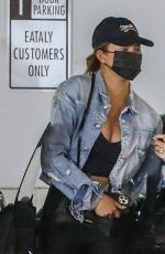 CHRISSY TEIGEN Wearing a Mask Out in Los Angeles 07/15/2021