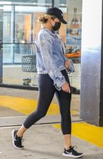CHRISSY TEIGEN Wearing a Mask Out in Los Angeles 07/15/2021