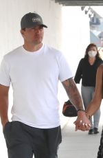CHRISTINA ANSTEAD at LAX Airport in Los Angeles 07/06/2021