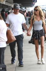 CHRISTINA ANSTEAD at LAX Airport in Los Angeles 07/06/2021