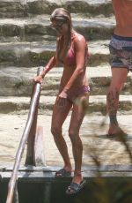 CHRISTINA ANSTEAD in Bikini at a Natural Swimming Hole in Tulum 07/08/2021