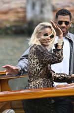CIARA and Russel Wilson Leaves Venice 07/04/2021