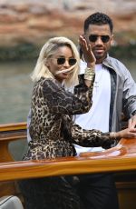 CIARA and Russel Wilson Leaves Venice 07/04/2021