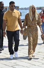 CIARA and Russel Wilson Out Shopping in Venice 07/03/2021