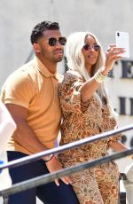 CIARA and Russel Wilson Out Shopping in Venice 07/03/2021