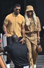CIARA and Russel Wilson Out Shopping in Venice 07/03/2021