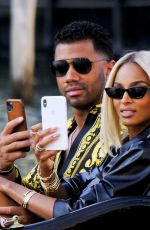 CIARA and Russell Wilson Riding a Gondola in Venice 07/01/2021