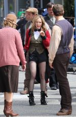 CIATY LOTZ on the Set of Legends of Tomorrow in Vancouver 07/20/2021