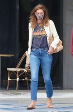 CINDY CRAWFORD and Presley Gerber Out at Malibu Mall Plaza 07/26/2021