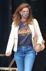CINDY CRAWFORD and Presley Gerber Out at Malibu Mall Plaza 07/26/2021