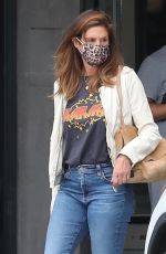 CINDY CRAWFORD and Presley Gerber Out at Malibu Mall Plaza 07/26/2021