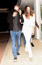 CINDY CRAWFORD and Rande Gerber Night Out in Malibu 07/24/2021