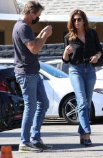 CINDY CRAWFORD and Rande Gerber Out Shopping in West Hollywood 07/29/2021