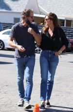 CINDY CRAWFORD and Rande Gerber Out Shopping in West Hollywood 07/29/2021