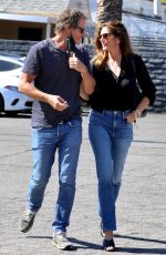 CINDY CRAWFORD and Rande Gerber Out Shopping in West Hollywood 07/29/2021