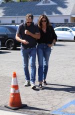 CINDY CRAWFORD and Rande Gerber Out Shopping in West Hollywood 07/29/2021