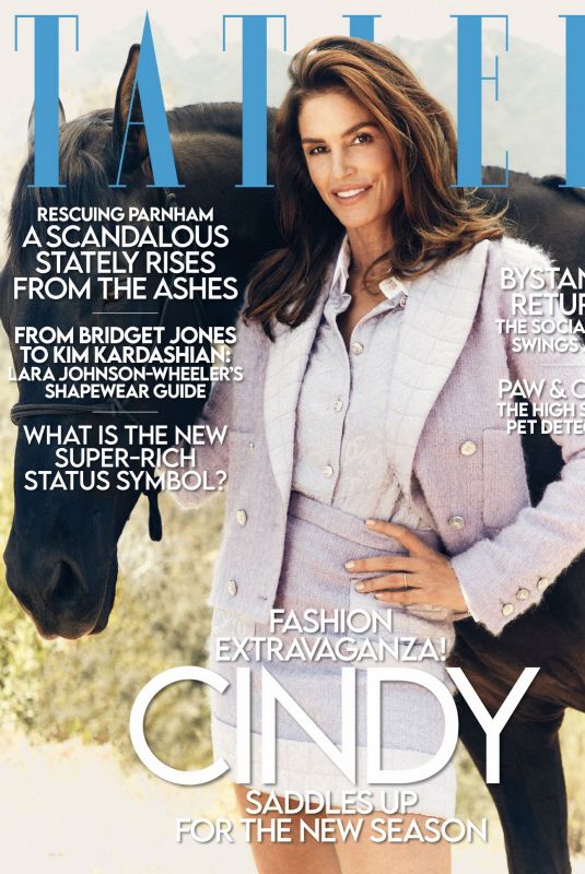 CINDY CRAWFORD in Tatler Magazine, UK September 2021
