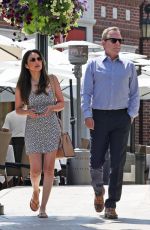 CINDY VELA and  Kiefer Sutherland Out on Rodeo Drive in Beverly Hills 07/12/2021