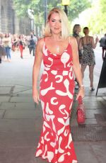 CLAIRE SWEENEY Arrives at Cabaret Allstars in London 07/08/2021