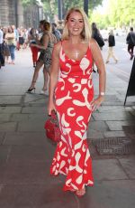 CLAIRE SWEENEY Arrives at Cabaret Allstars in London 07/08/2021