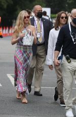 CLARA APAGET Arrives at Wimbledon 07/05/2021