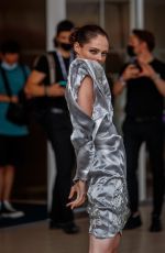 COCO ROCHA Leaves Hotel Martinez at 74th Cannes Film Festival 07/12/2021