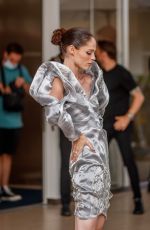 COCO ROCHA Leaves Hotel Martinez at 74th Cannes Film Festival 07/12/2021